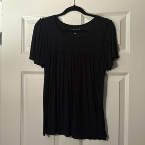 Ann Taylor Loft Black T-Shirt
